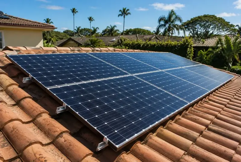 Installation de panneaux solaires à Ampuis